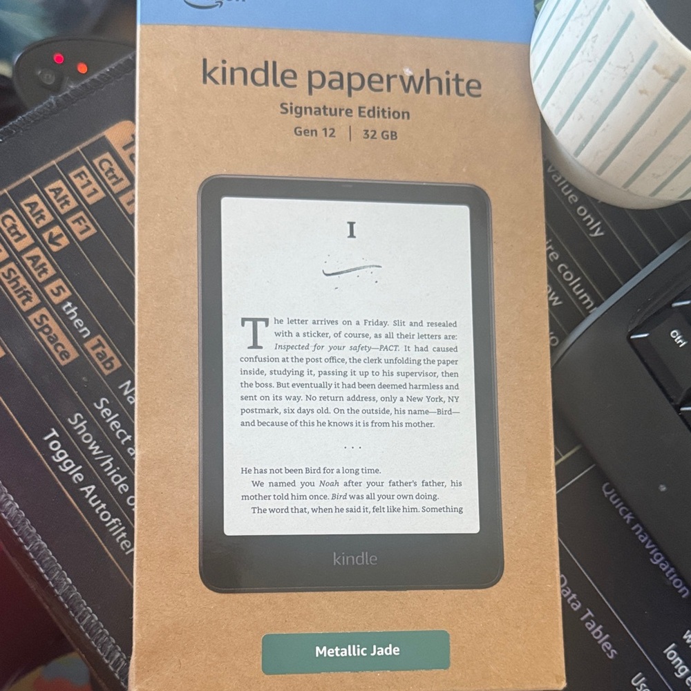 Kindle Paperwhite Signature Edition - Jade Green